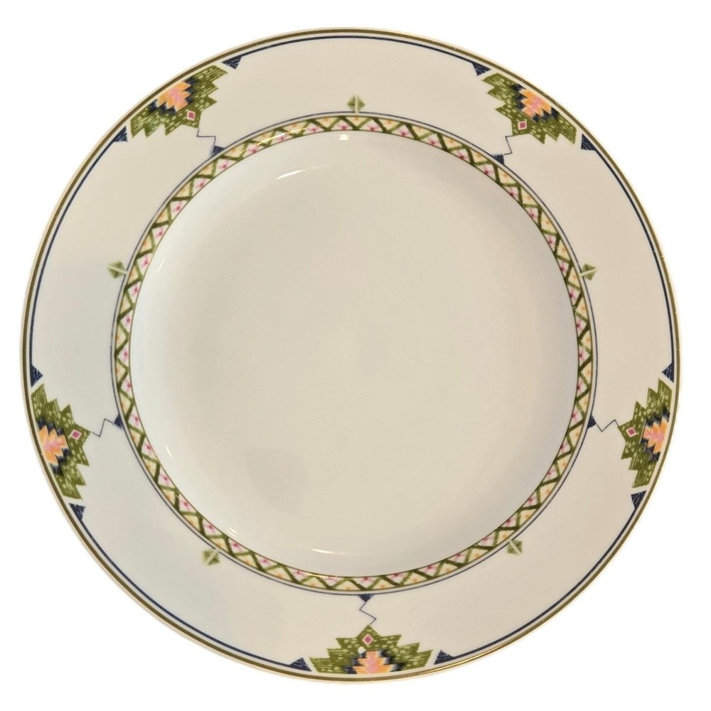 Christopher Stuart Eldorado Y0240 Salad Plates Set of 2 Southwestern Fine China